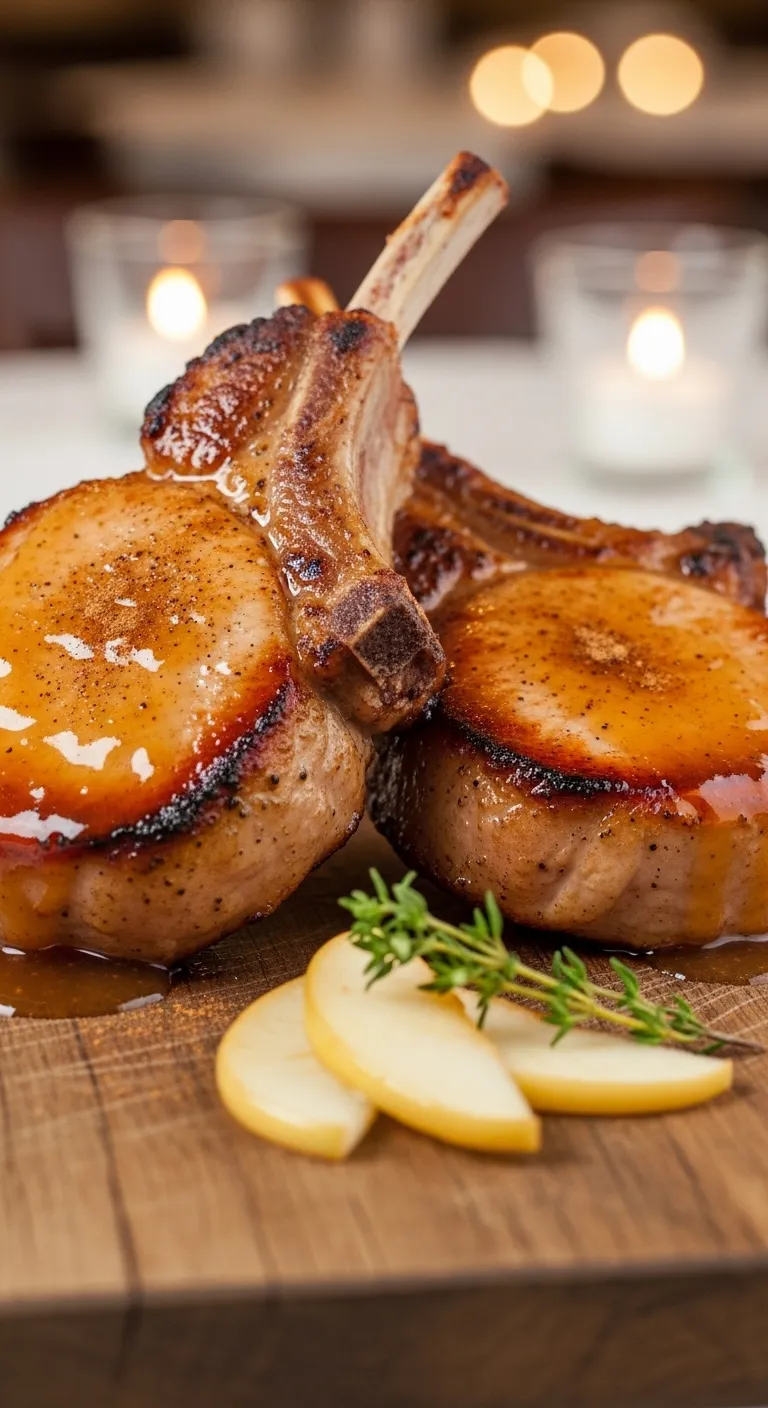 slides-downloader Apple Cider Glazed Pork Chops
