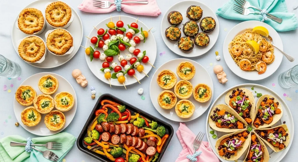 Baby Shower Dinner Recipes