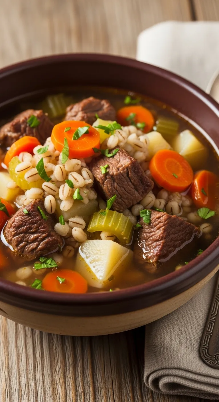 Beef and Barley Soup