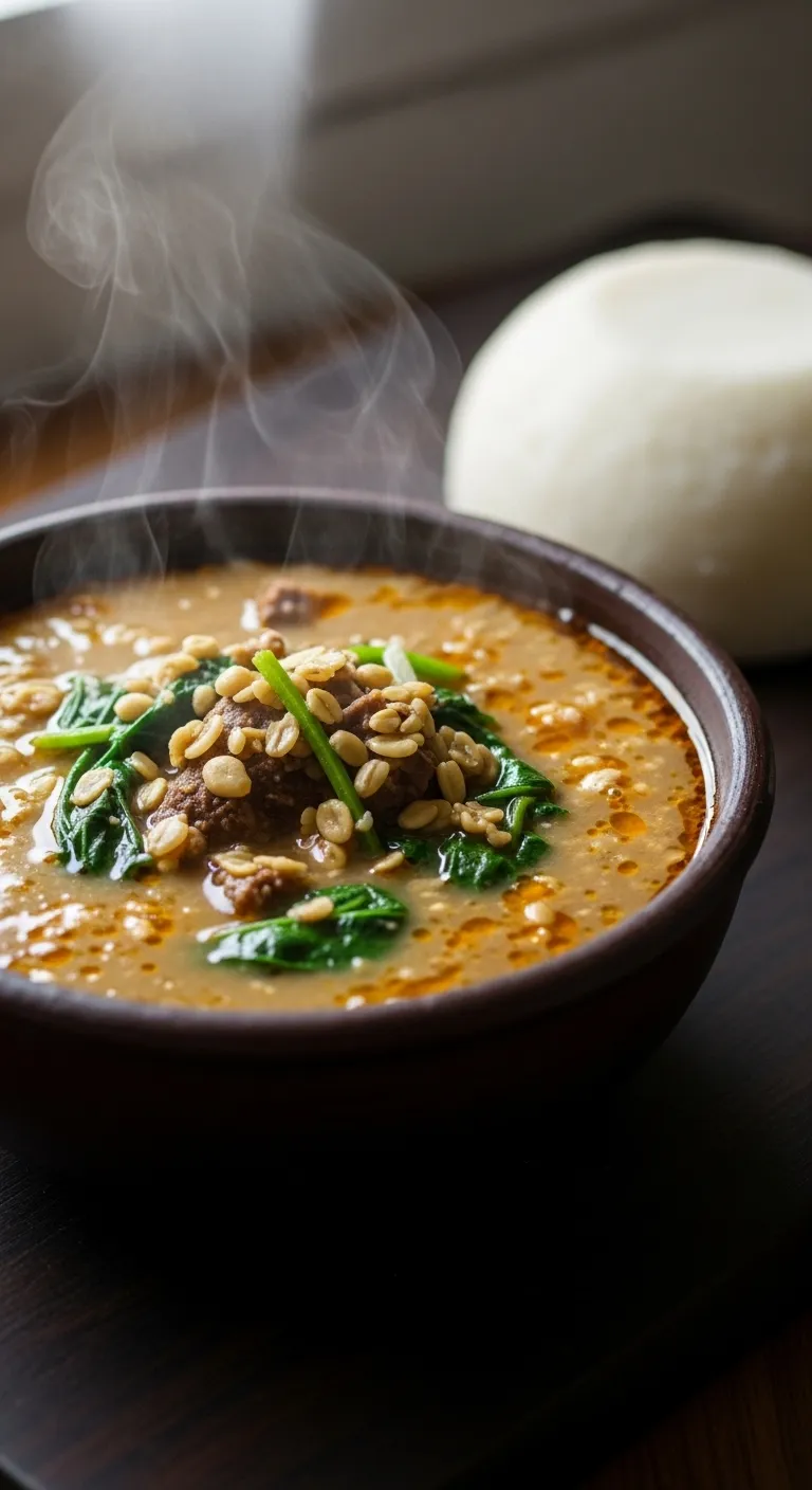 slides-downloader Egusi Soup with Pounded Yam