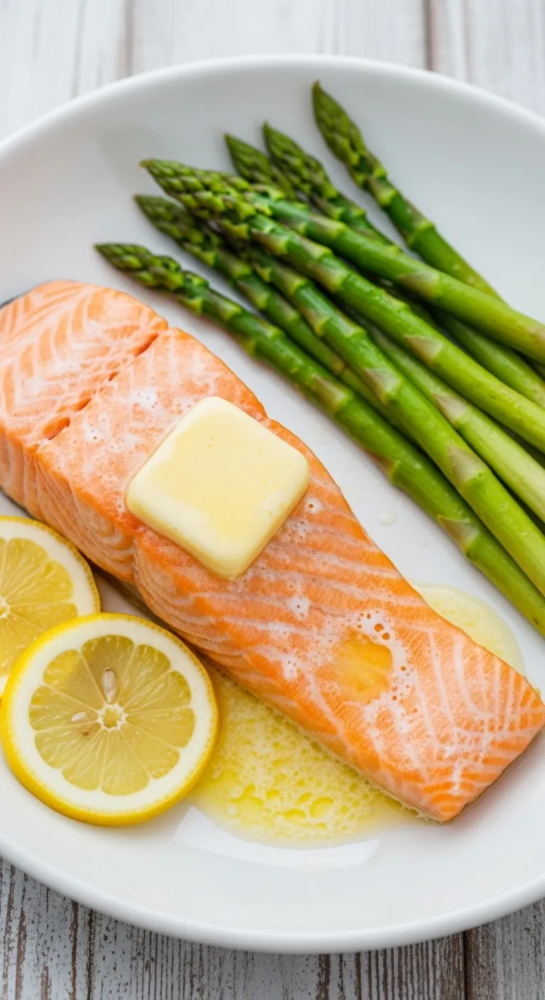 Garlic Butter Baked Salmon