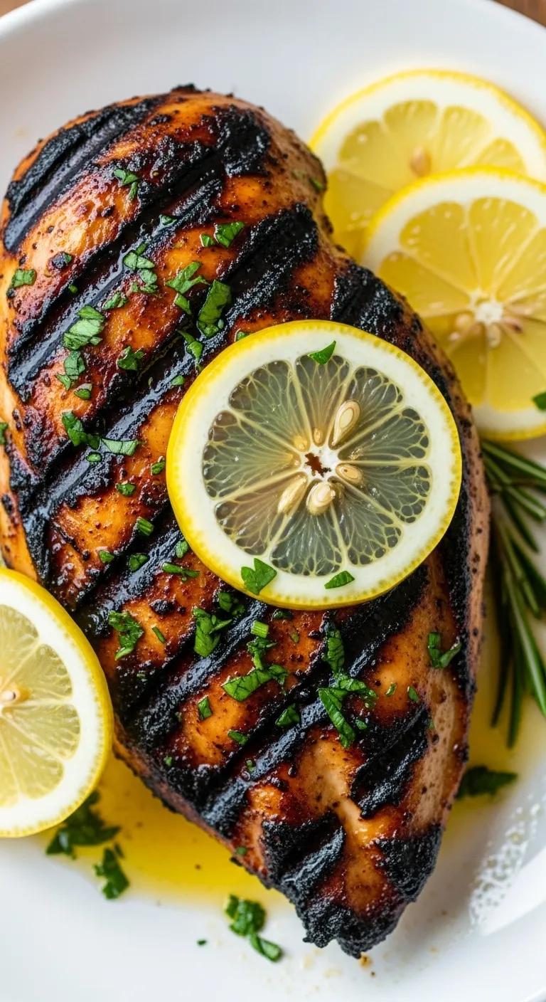 slides-downloader Grilled Lemon Herb Chicken