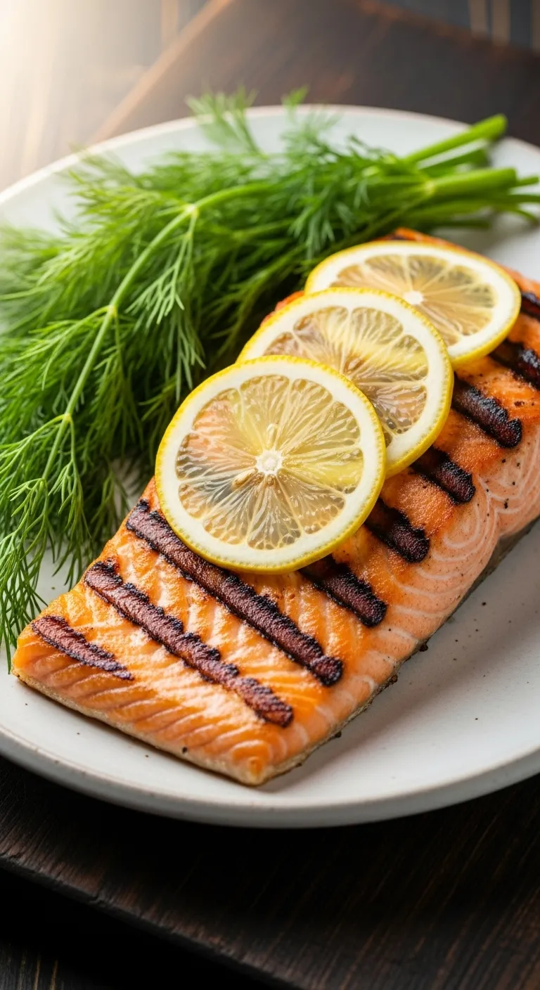 slides-downloader Grilled Salmon with Lemon