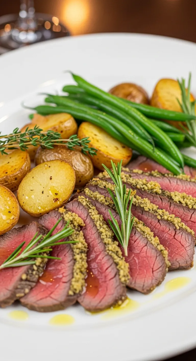 Herb-Crusted Beef Tenderloin