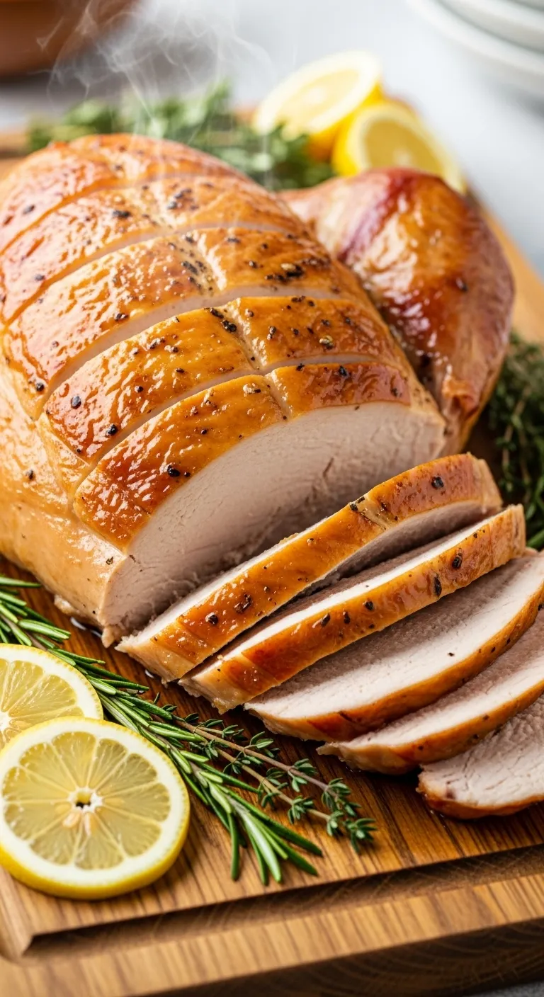 slides-downloader Oven-Baked Lemon Herb Turkey Breast