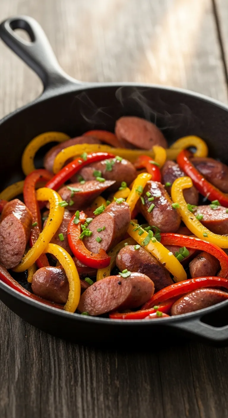 slides-downloader Sausage and Peppers Skillet