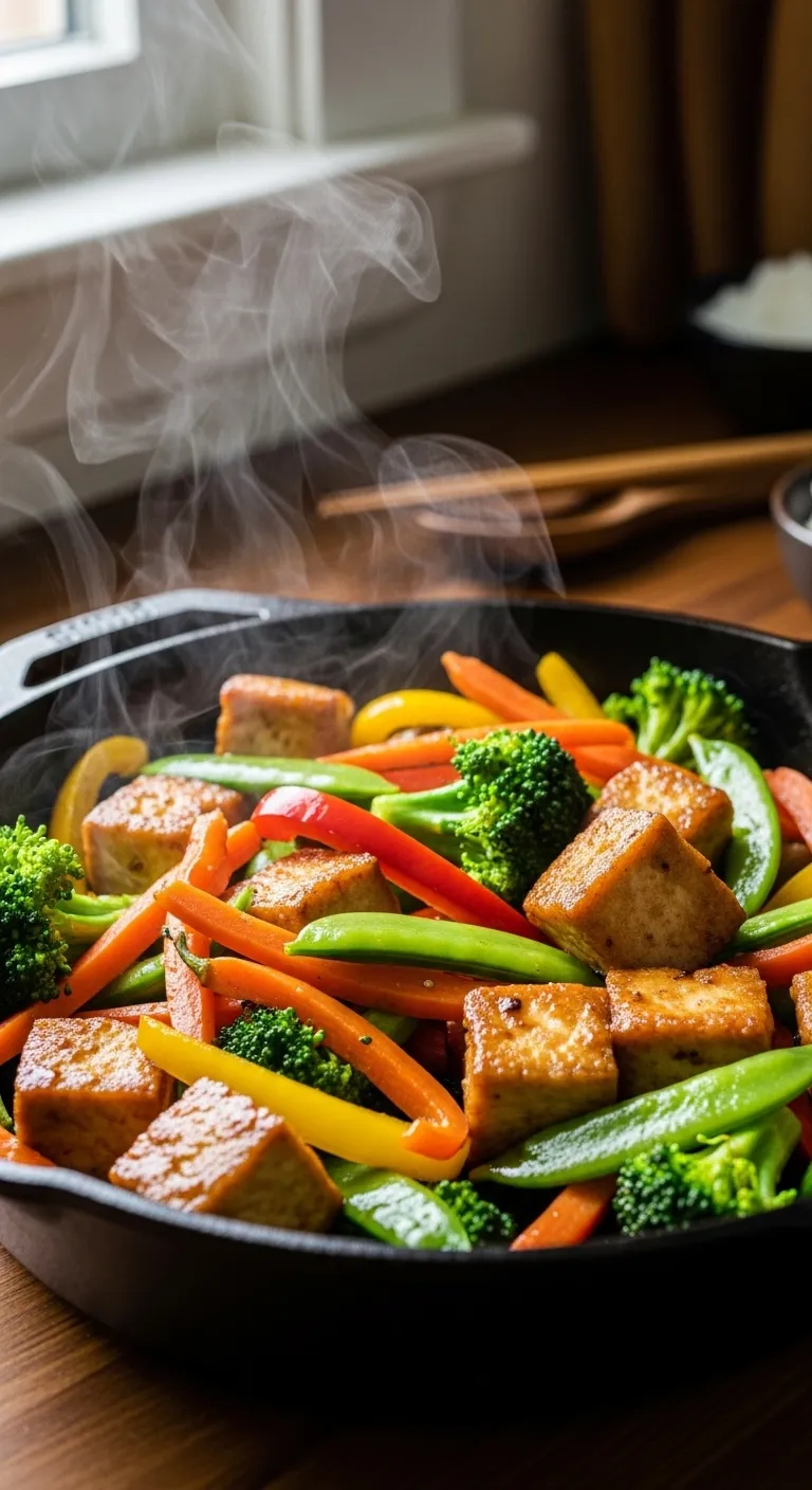 Vegetable and Tofu Stir Fry