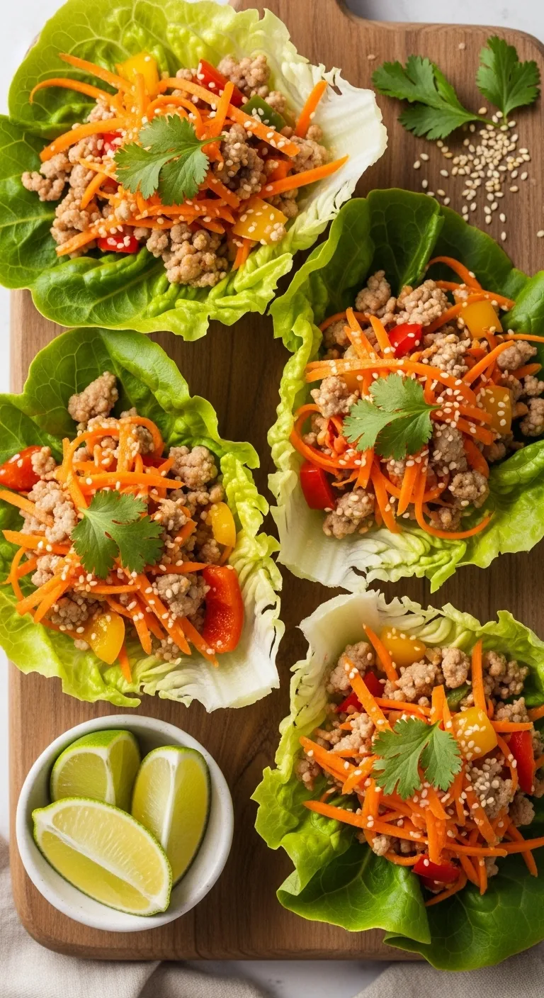 slides-downloader Turkey Lettuce Wraps