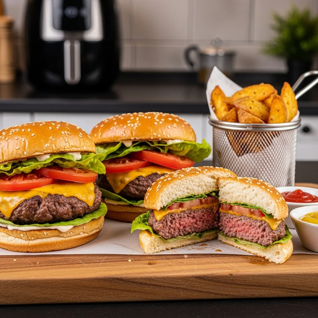 slides-downloader Air Fryer Beef Burgers