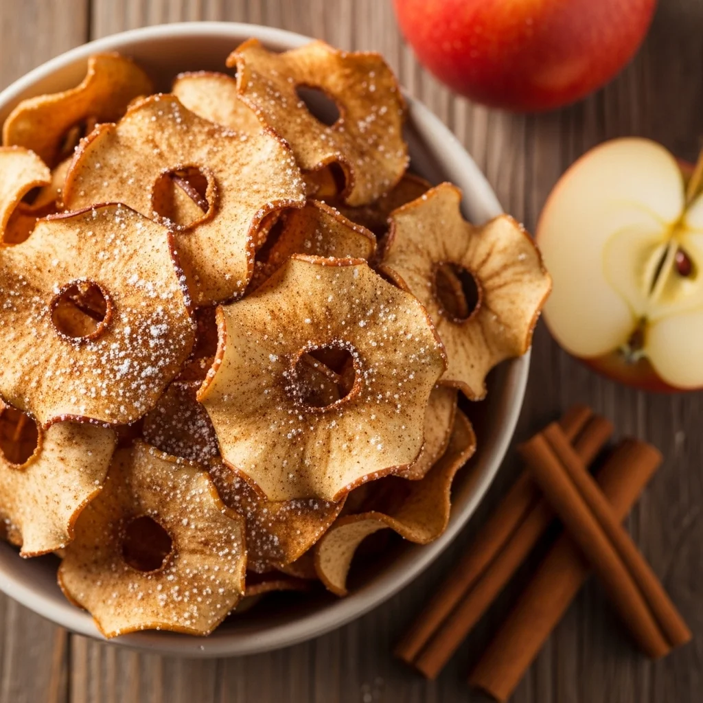 slides-downloader Air Fryer Cinnamon Apple Chips