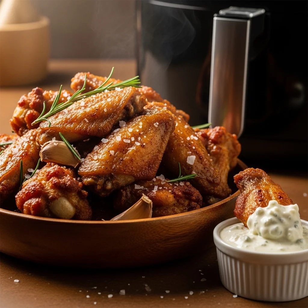 slides-downloader Air Fryer Crispy Chicken Wings