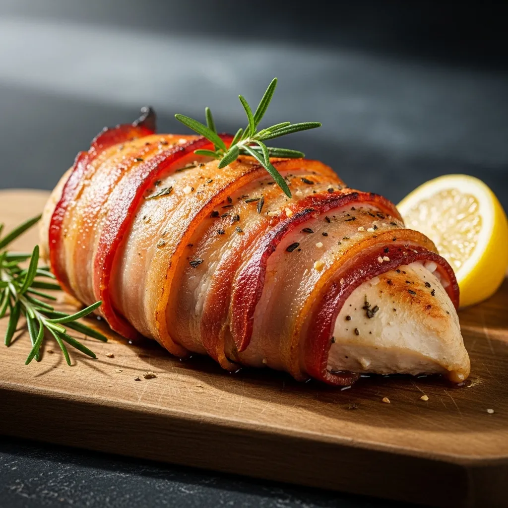 slides-downloader Bacon Wrapped Chicken Breast