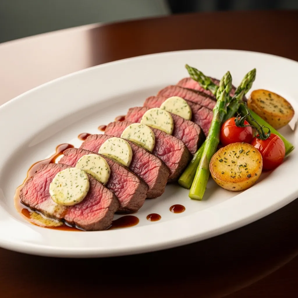 Beef Tenderloin with Herb Butter