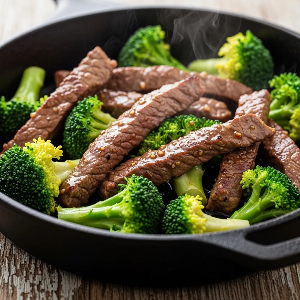 slides-downloader Beef and Broccoli Skillet