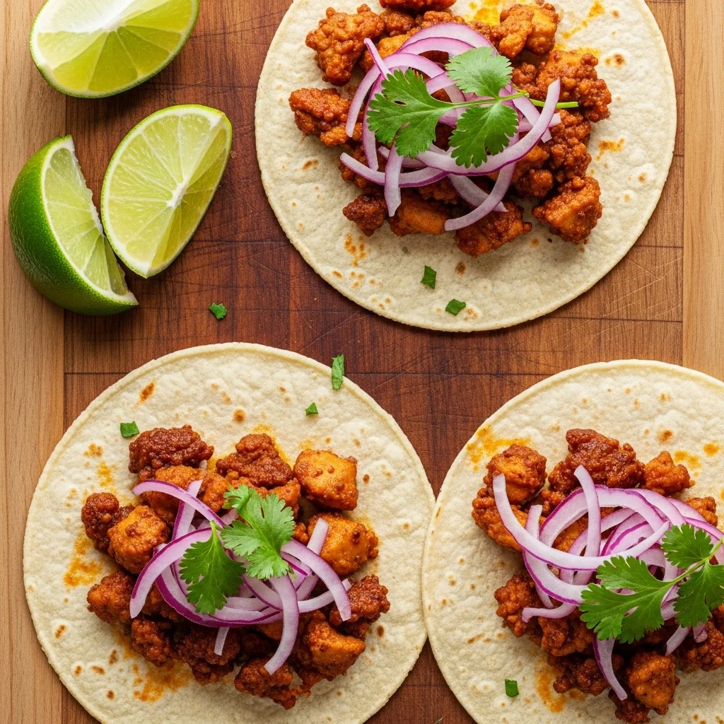 slides-downloader Black Bean Tacos with Mango Salsa