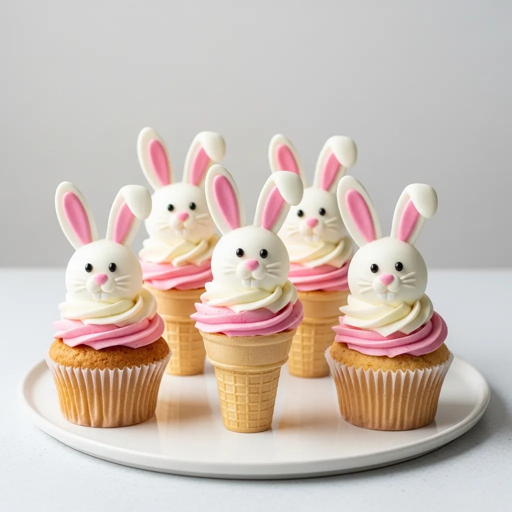slides-downloader Bunny Cupcake Cones