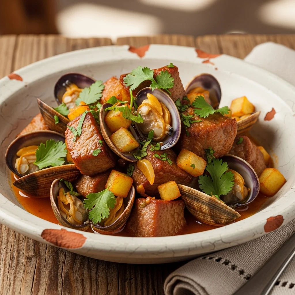 Carne de Porco à Alentejana (Pork with Clams)