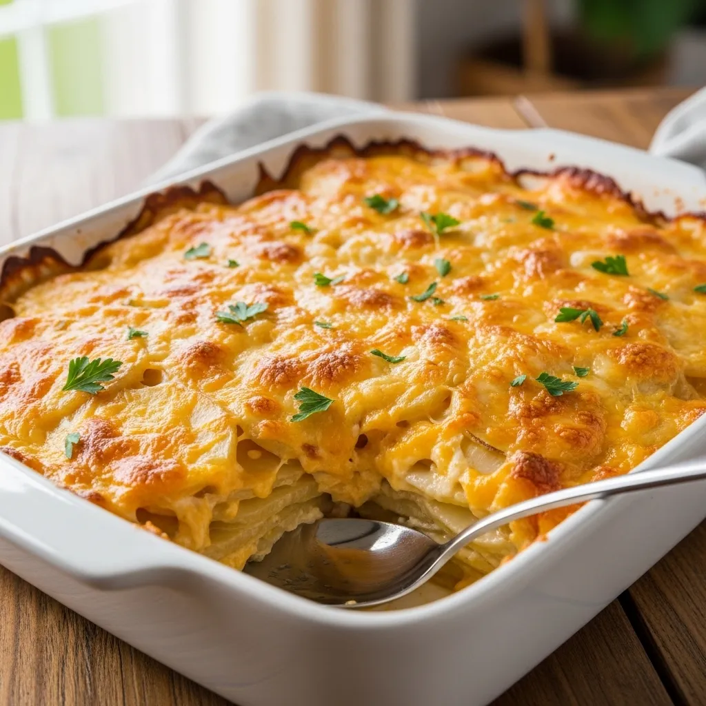 slides-downloader Cheesy Potato Casserole