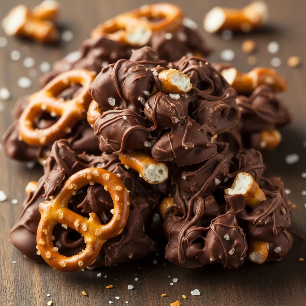 slides-downloader Chocolate Pretzel Clusters