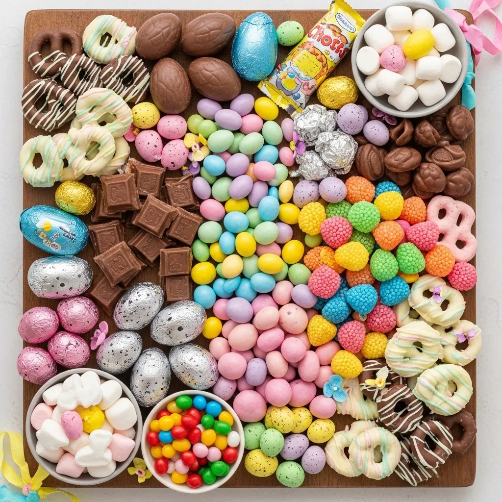 Chocolate and Candy Easter Board