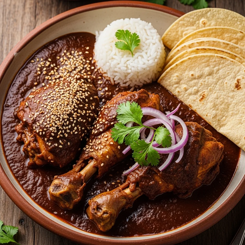 slides-downloader Classic Chicken Mole Poblano (Mole Poblano con Pollo)
