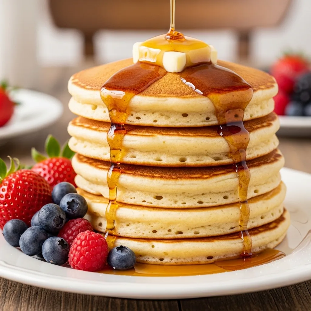 Classic Fluffy Buttermilk Pancakes