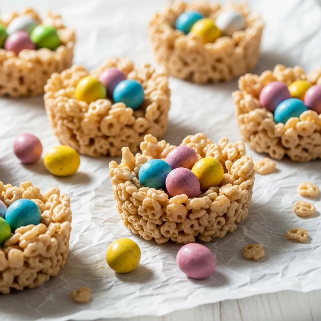 slides-downloader Classic Rice Krispie Easter Nests