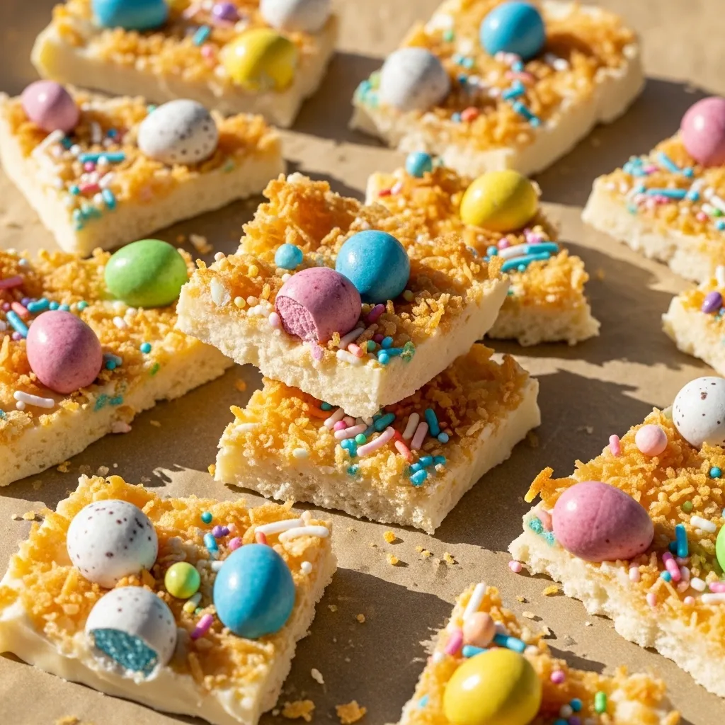 Coconut Easter Chocolate Bark