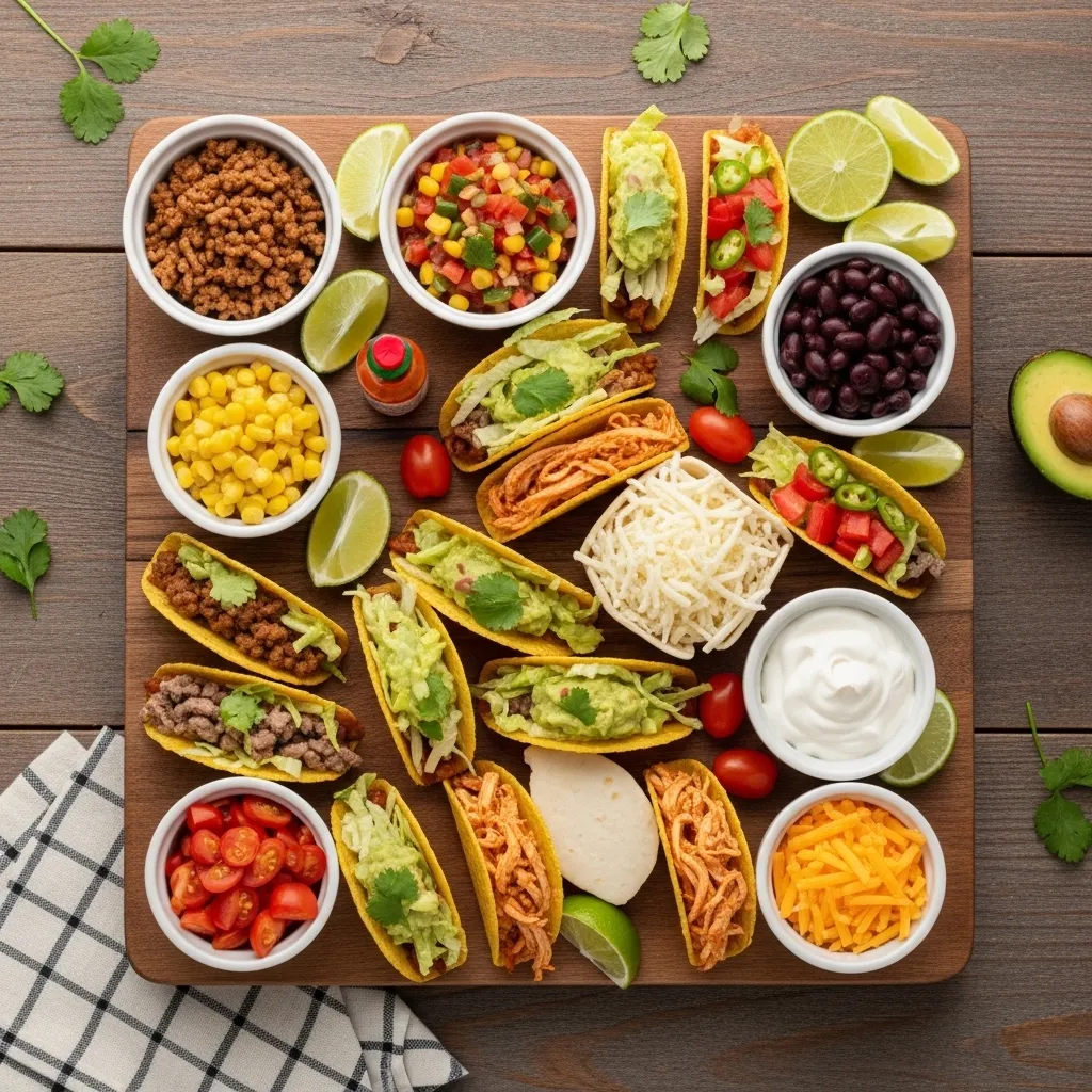 DIY Mini Taco Board