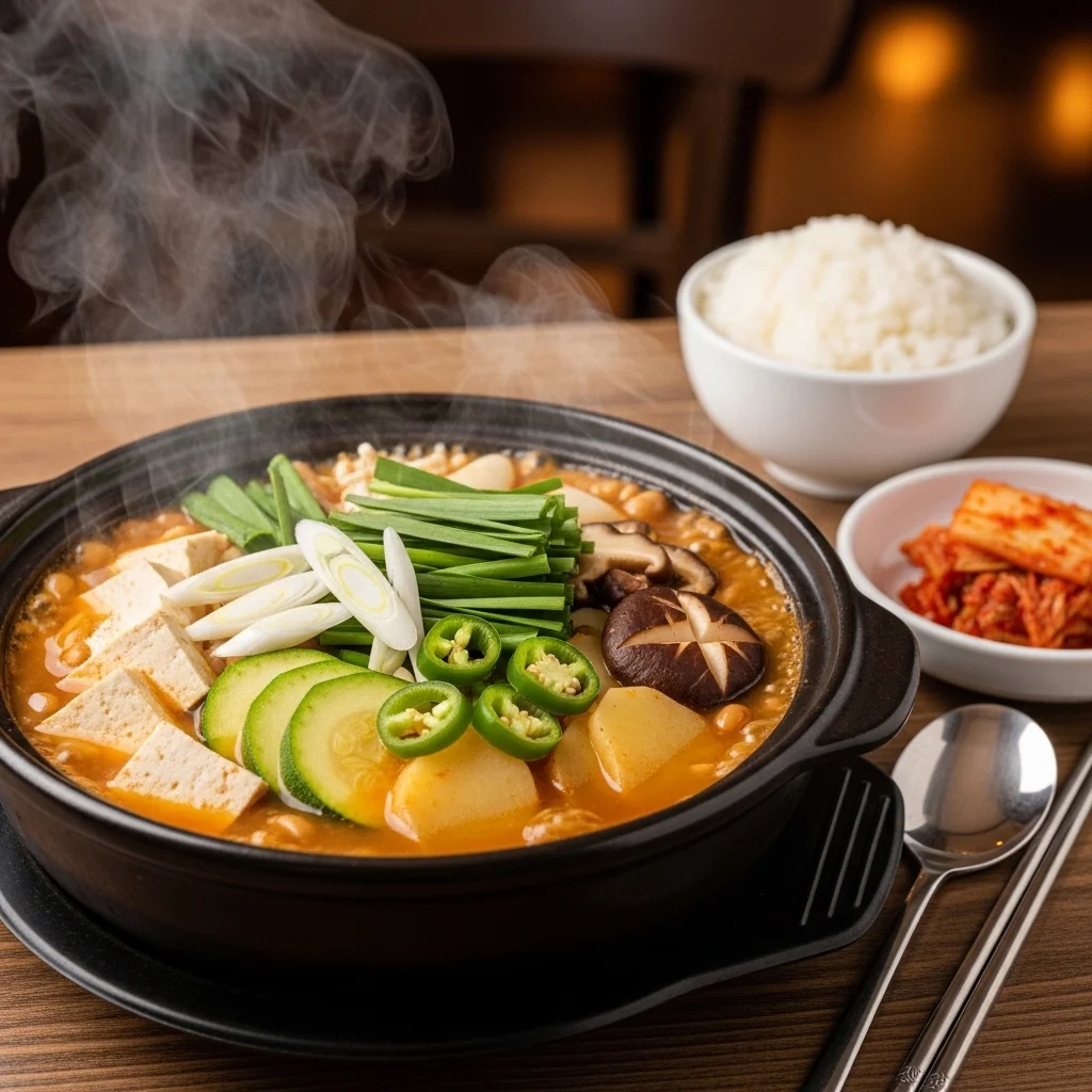 slides-downloader Doenjang Jjigae — Soybean Paste Stew (된장찌개)