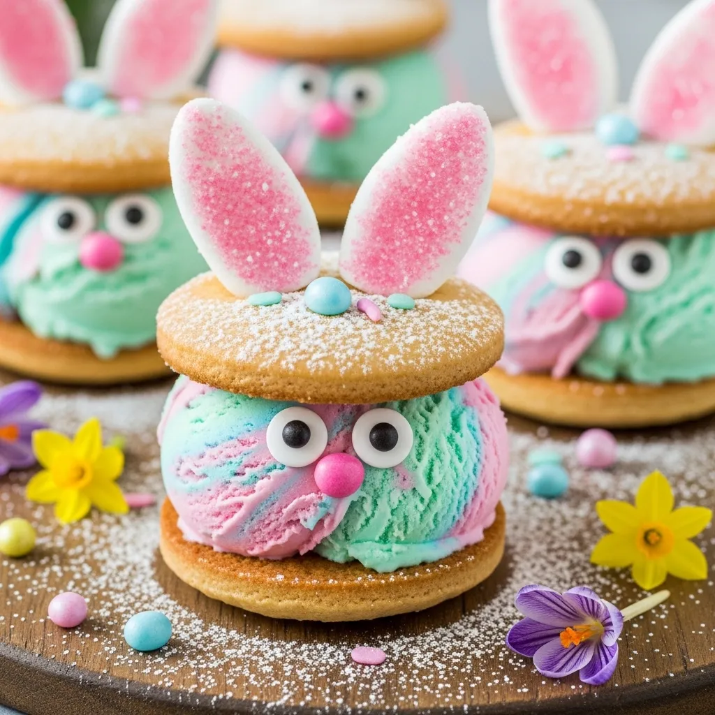 slides-downloader Easter Bunny Ice Cream Sandwiches