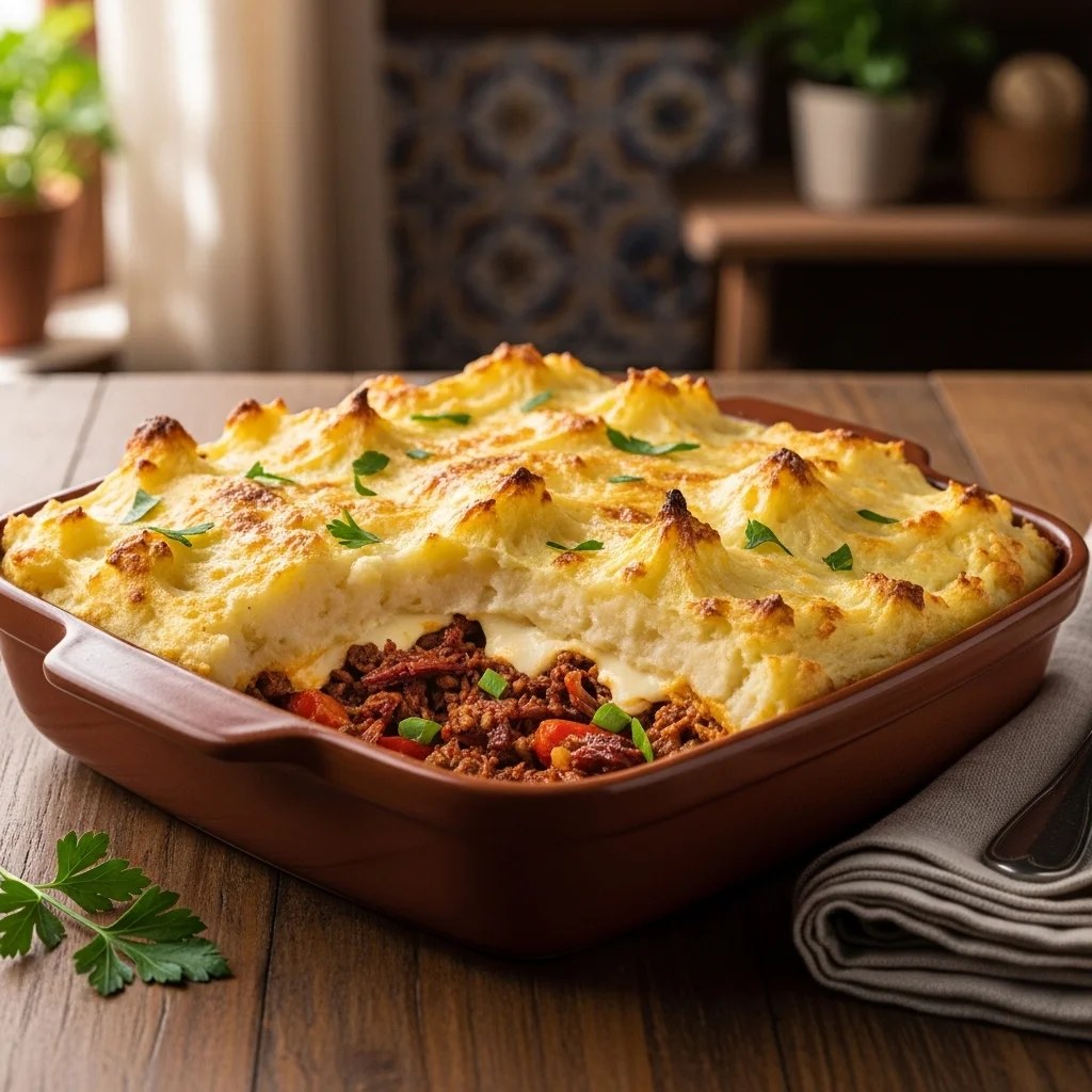 slides-downloader Escondidinho de Carne (Brazilian Shepherd's Pie)