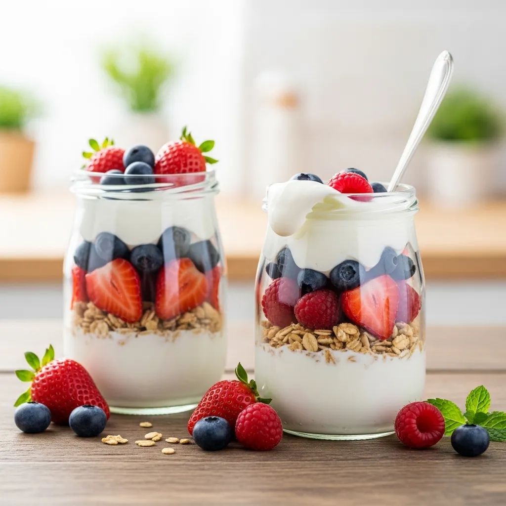 slides-downloader Fruit and Yogurt Parfaits
