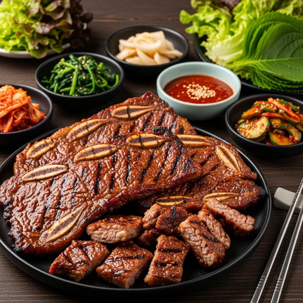 slides-downloader Galbi — Korean Grilled Short Ribs (갈비)