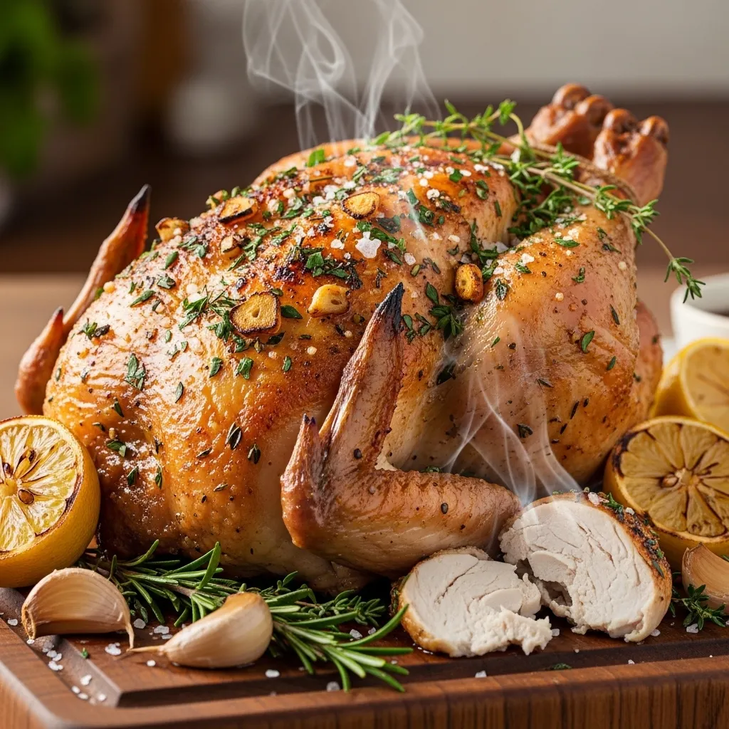 slides-downloader Garlic Herb Roast Chicken