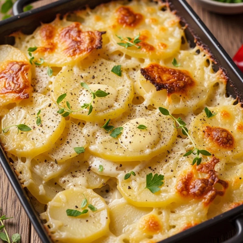 slides-downloader Gratin Dauphinois (Potato Gratin)