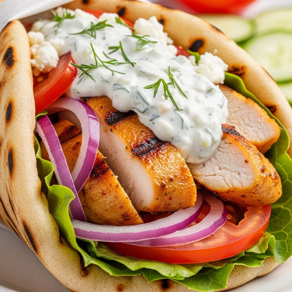 slides-downloader Greek Chicken Gyros