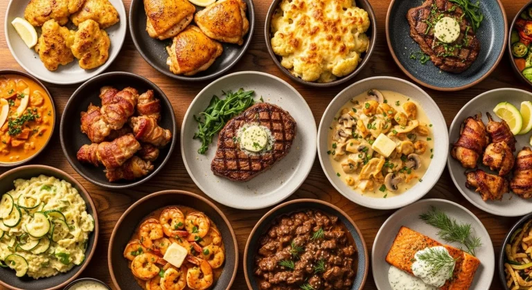 high fat dinner recipes