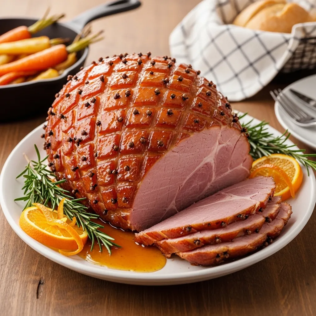slides-downloader Honey Glazed Ham