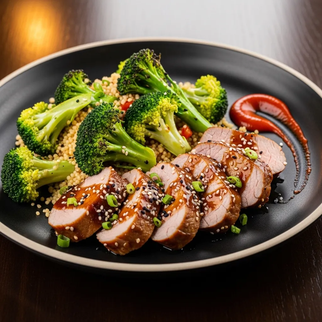 Honey Soy Glazed Pork Tenderloin