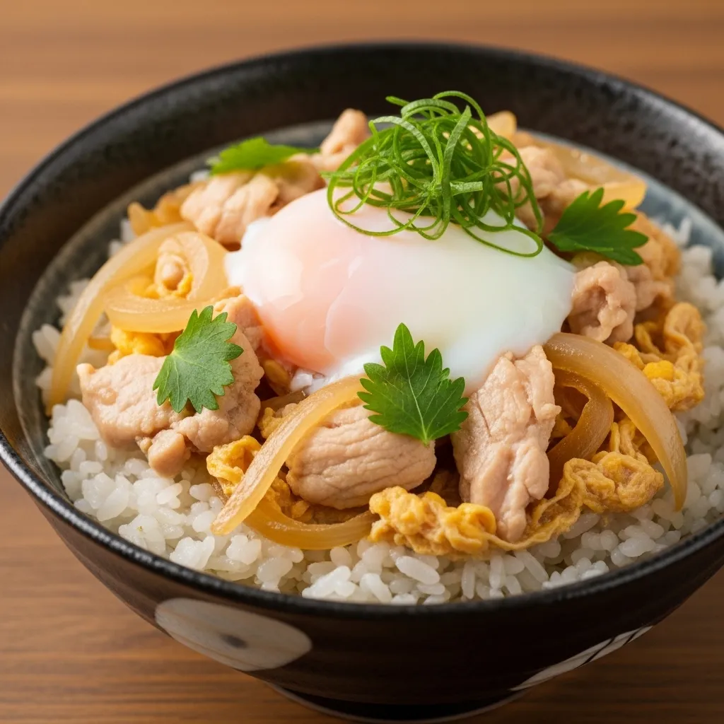 slides-downloader Japanese Oyakodon (Chicken and Egg Rice Bowl)