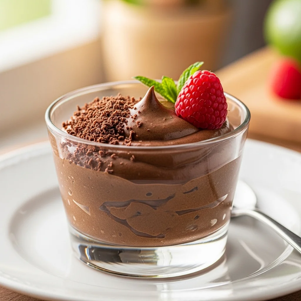 Keto Chocolate Avocado Mousse