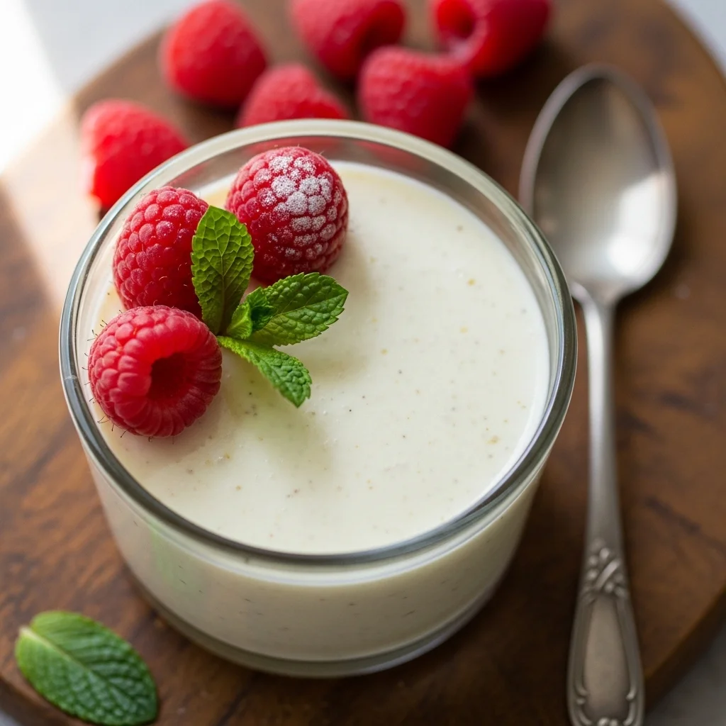 Keto Vanilla Panna Cotta