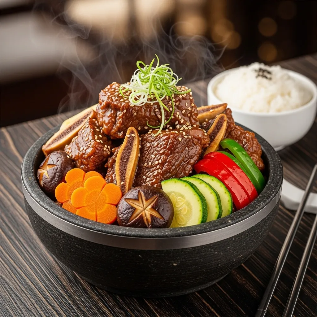slides-downloader Korean Galbi Jjim (Braised Short Ribs) 갈비찜