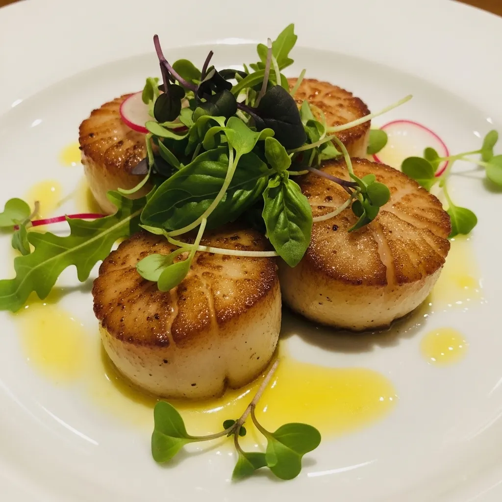  Lemon Garlic Butter Scallops