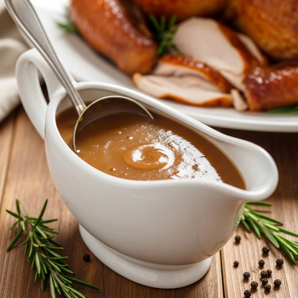 Make-Ahead Turkey Gravy