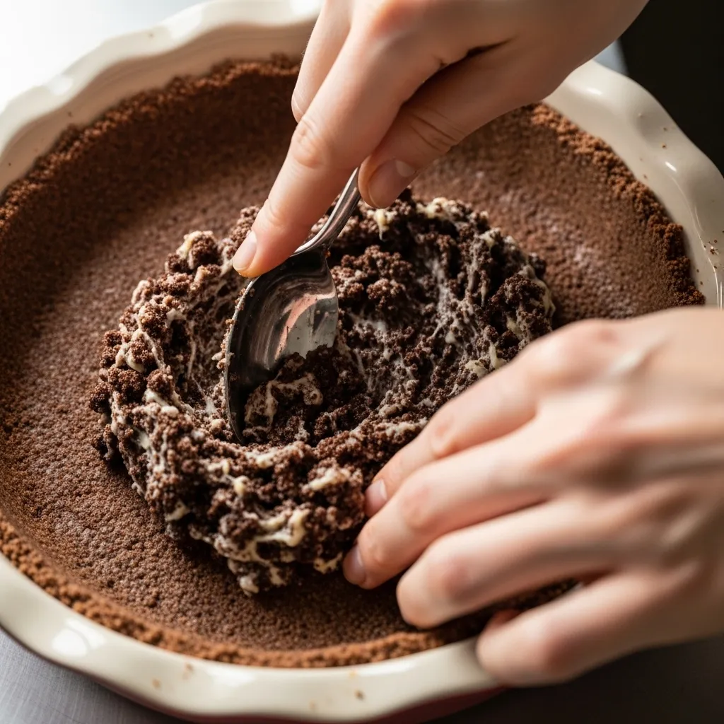 Make the Chocolate Crust