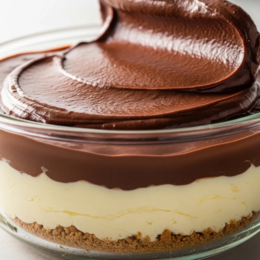  Make the Chocolate Pudding Layer