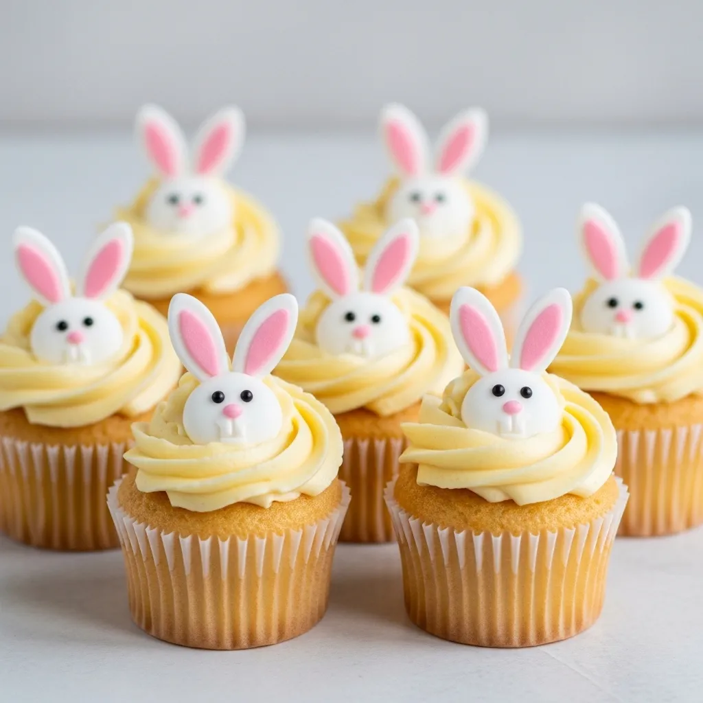 slides-downloader Mini Easter Bunny Cupcakes