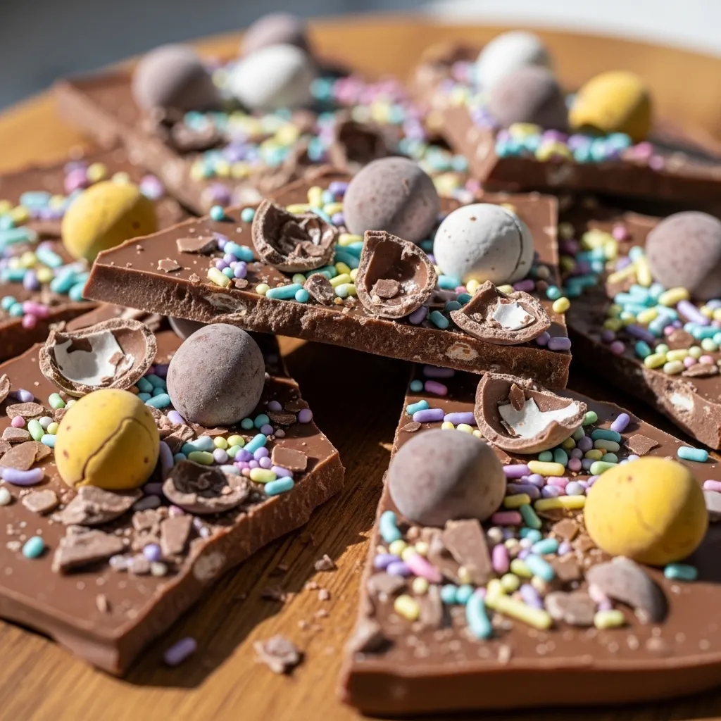 Mini Egg Easter Chocolate Bark